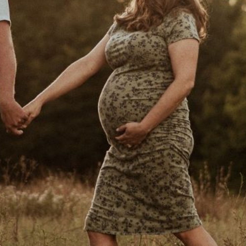Floral Maternity Dress